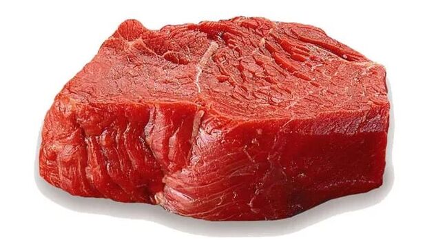 Red meat to improve potential