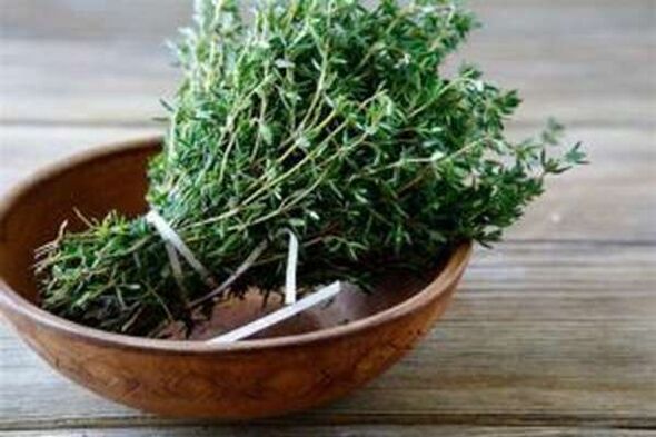 Thyme helps to cope with the men's impossibility