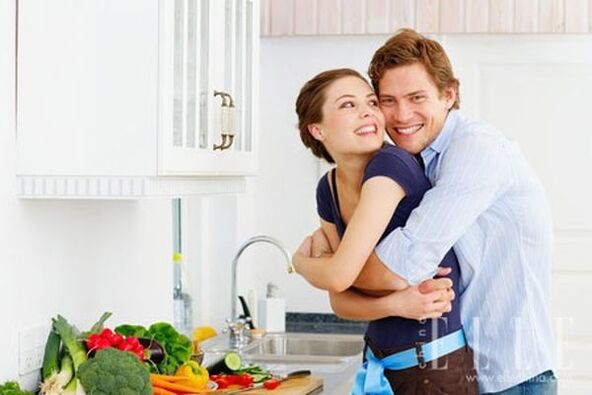 happily married couple